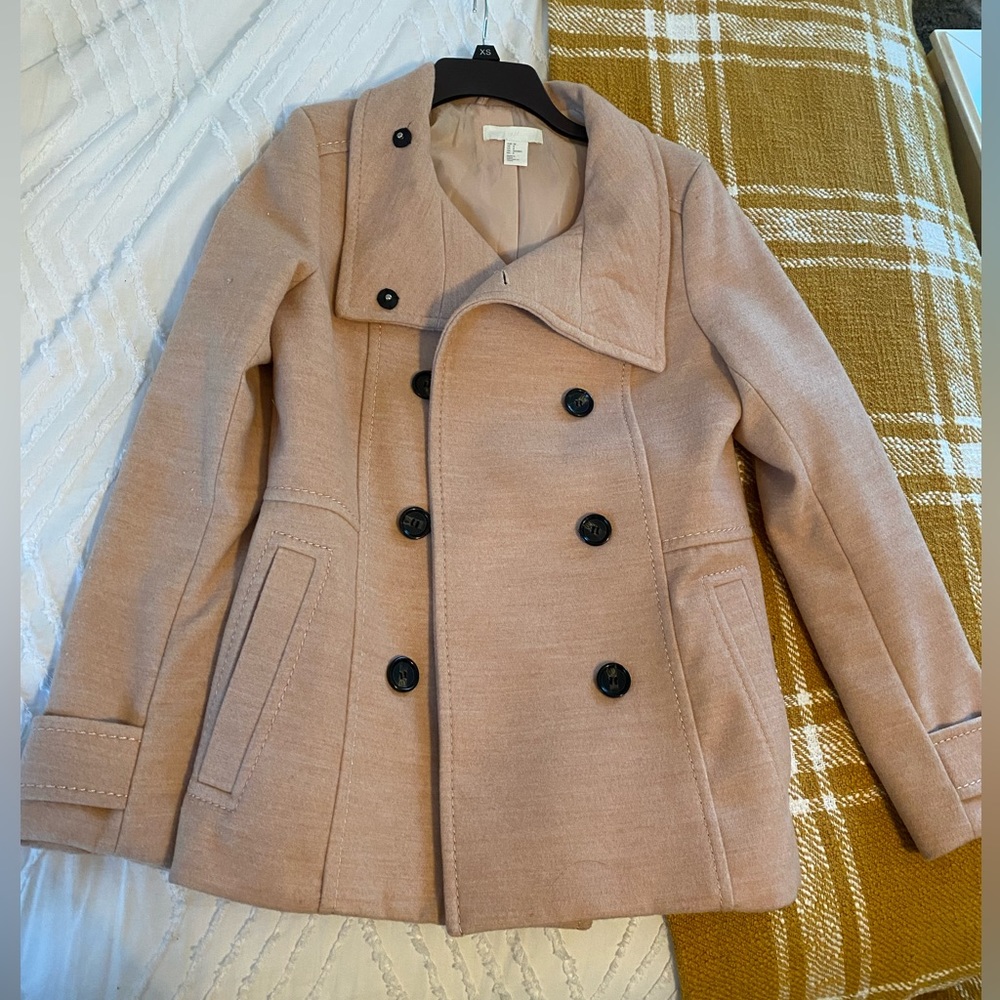 Size 8 H&M double breasted coat